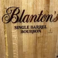 Blanton's bourbon barrel woodwork