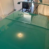 Mirror finish custom paint