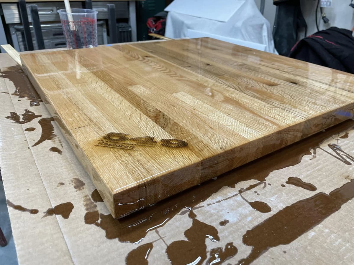 Branded cutting board