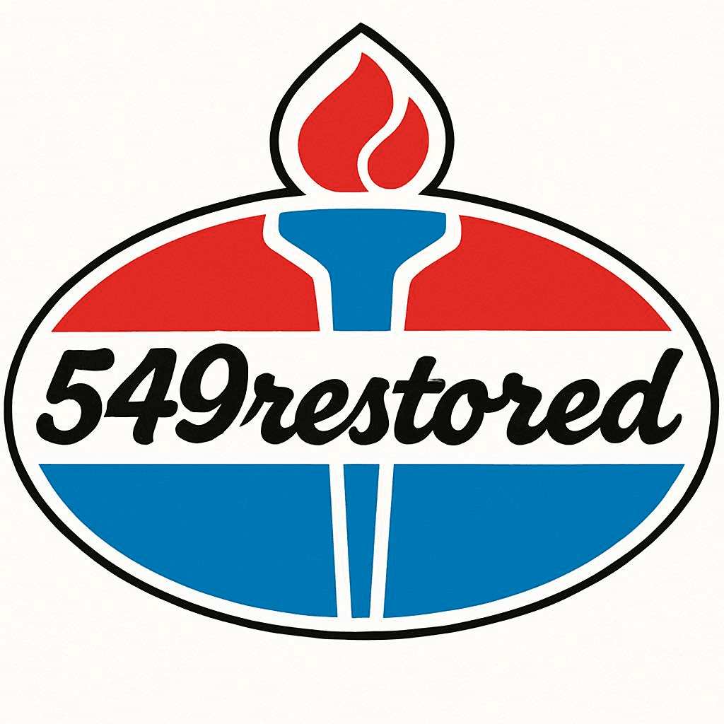 549 Restored torch logo